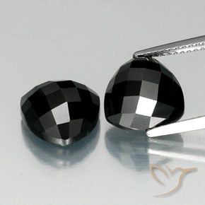 8.89ctw Natural Negro espinela, Trillón, Opaco