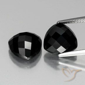 8.96ctw Natural Negro Espinela, Trillón, Opaco