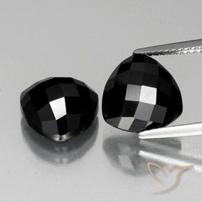 8.92ctw Natural Negro Espinela, Trillón, Opaco
