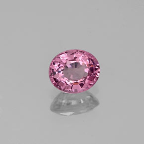 Espinela rosa natural de 0,56 ct, corte óvalo, VVS-VS