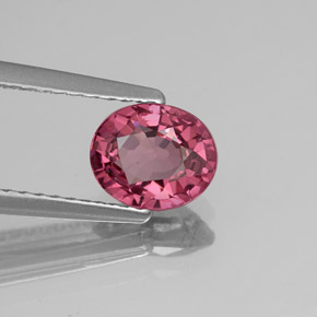 Espinela rosa natural de 1,03 ct, corte óvalo, VS