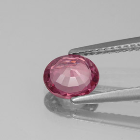Espinela rosa natural de 1,03 ct, corte óvalo, VS