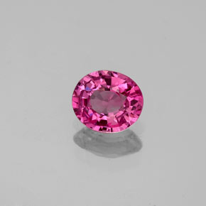 Espinela violeta natural de 0,74 ct, corte óvalo, VS-SI