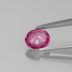 Espinela violeta natural de 0,74 ct, corte óvalo, VS-SI