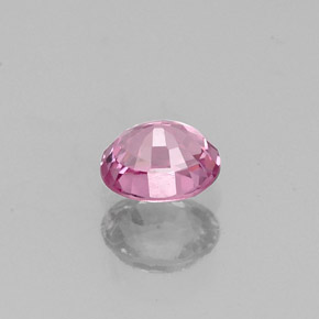 Espinela rosa natural de 0,52 ct, corte óvalo, VVS-VS