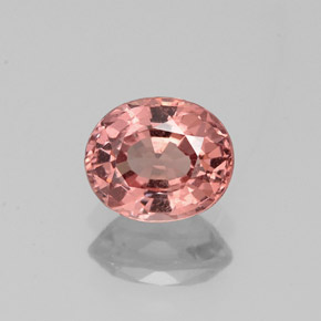 Espinela rosa natural de 0,92 ct, corte óvalo, VS-SI
