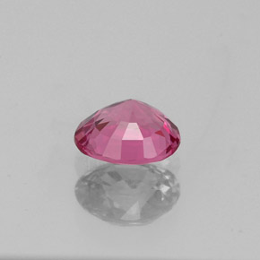 Espinela rosa natural de 0,56 ct, corte óvalo, VVS-VS