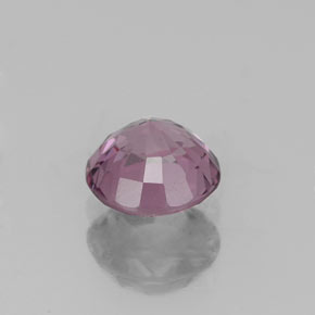 Espinela violeta natural de 1,10 ct, corte redondo, VS