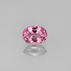Espinela rosa natural de 0,55 ct, corte óvalo, VS