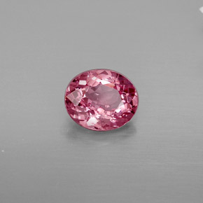 Espinela rosa natural de 1,34 ct, corte óvalo, VS-SI