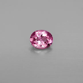 Espinela rosa natural de 0,64 ct, corte óvalo, VVS