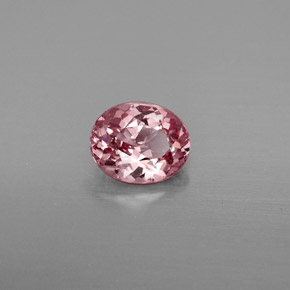 Espinela rosa natural de 1,27 ct, corte óvalo, VS-SI