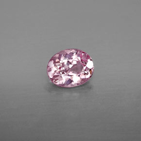 Espinela rosa natural de 1,02 ct, corte óvalo, VS