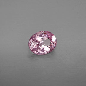 Espinela rosa natural de 1,02 ct, corte óvalo, VS
