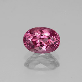 Espinela rosa natural de 1,21 ct, corte óvalo, VS-SI
