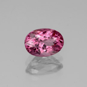 Espinela rosa natural de 1,21 ct, corte óvalo, VS-SI