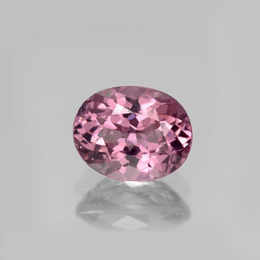 Espinela rosa natural de 1,22 ct, corte óvalo, VS