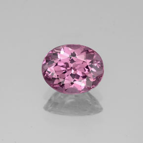 Espinela rosa natural de 1,21 ct, corte óvalo, VVS