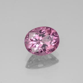 Espinela rosa natural de 1,21 ct, corte óvalo, VVS