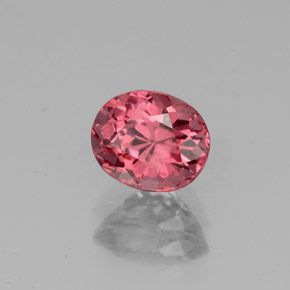 Espinela rosa natural de 1,24 ct, corte óvalo, SI