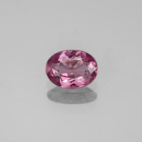 Espinela rosa natural de 0,59 ct, corte óvalo, VVS-VS