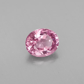 Espinela rosa natural de 0,84 ct, corte óvalo, VS-SI