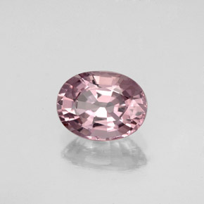 Espinela rosa natural de 1,62 ct, corte óvalo, VVS-VS