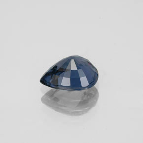 Espinela azul natural de 1,49 ct, en forma de pera, VVS
