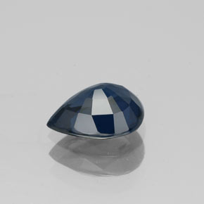 Espinela azul natural de 1,17 ct, en forma de pera, VVS