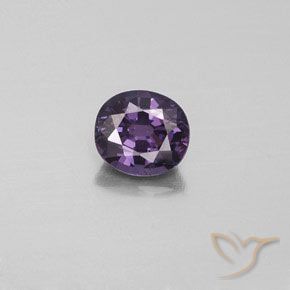 1.10ct Natural Violeta medio espinela, Ovalada, VS-SI