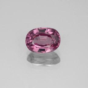 Espinela rosa natural de 1,34 ct, corte óvalo, VVS-VS