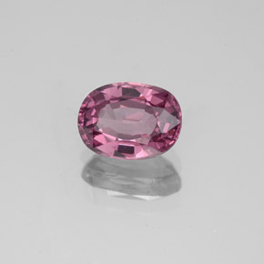 Espinela rosa natural de 1,34 ct, corte óvalo, VVS-VS