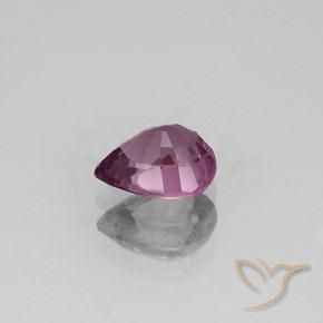 Espinela Púrpura oscuro natural de 1.09 ct, En forma de pera, VVS