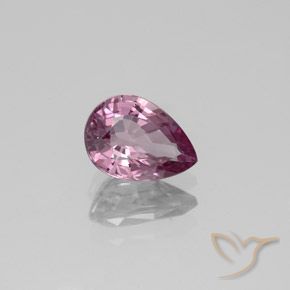 Espinela Púrpura claro natural de 1.06 ct, En forma de pera, VVS-VS