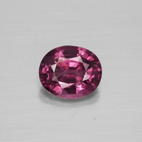 Espinela rosa natural de 1,01 ct, corte óvalo, VVS