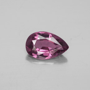 Espinela rosa natural de 1,26 ct, en forma de pera, VVS