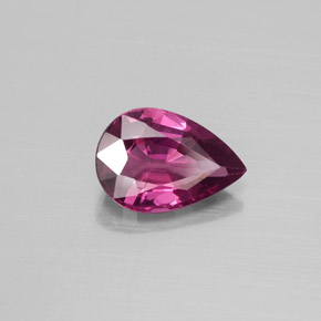 Espinela rosa natural de 1,19 ct, en forma de pera, VS