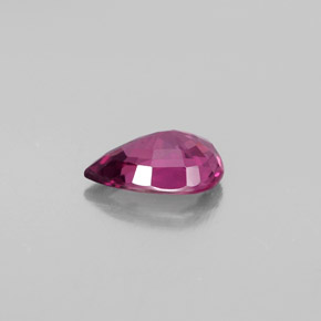 Espinela rosa natural de 1,19 ct, en forma de pera, VS