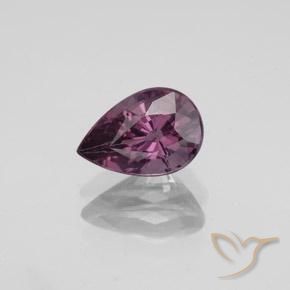 1.36ct Natural Púrpura oscuro espinela, En forma de pera, VS