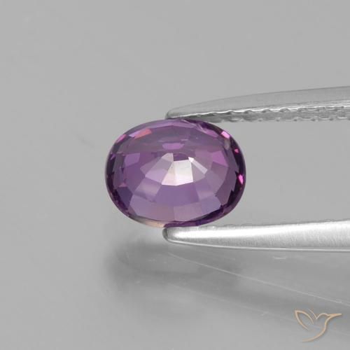 Espinela Uva rosáceo natural de 1.16 ct, Ovalada, VS