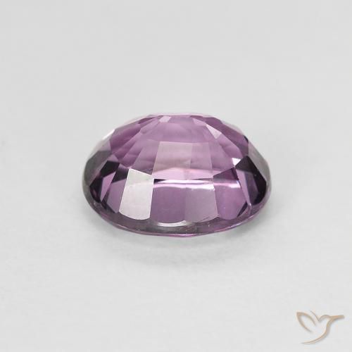 Espinela Púrpura claro natural de 1.36 ct, Ovalada, VS