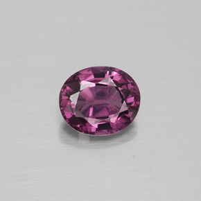 Espinela rosa natural de 1,00 ct, corte óvalo, VVS