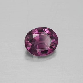 Espinela rosa natural de 1,00 ct, corte óvalo, VVS