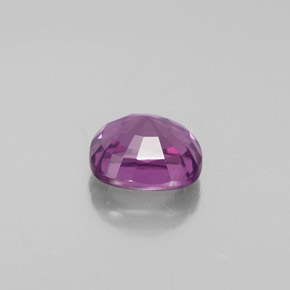 Espinela rosa natural de 1,18 ct, corte cojín, VS