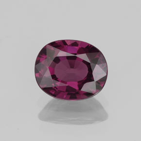 Espinela rosa natural de 1,25 ct, corte óvalo, VVS