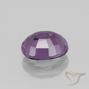 Espinela Púrpura uva natural de 1.23 ct, Ovalada, VVS-VS