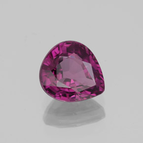 Espinela rosa natural de 1,17 ct, en forma de pera, VS