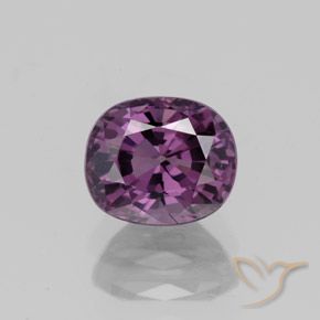 Espinela púrpura natural de 1,27 ct, corte óvalo, VVS-VS