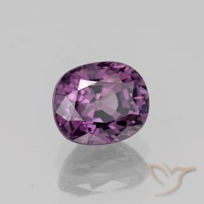 Espinela púrpura natural de 1,27 ct, corte óvalo, VVS-VS