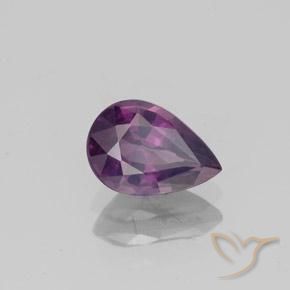 Espinela Uva rosáceo natural de 1.06 ct, En forma de pera, SI